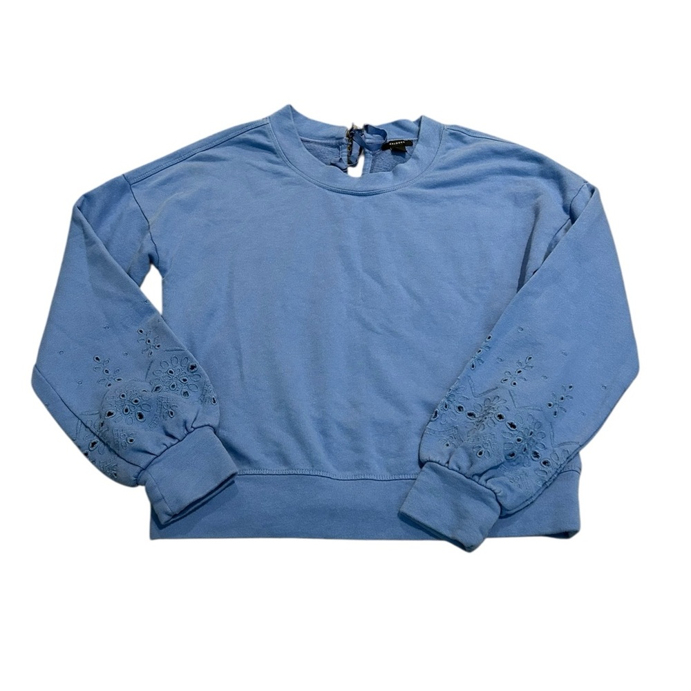 HALOGEN eyelet sweater
